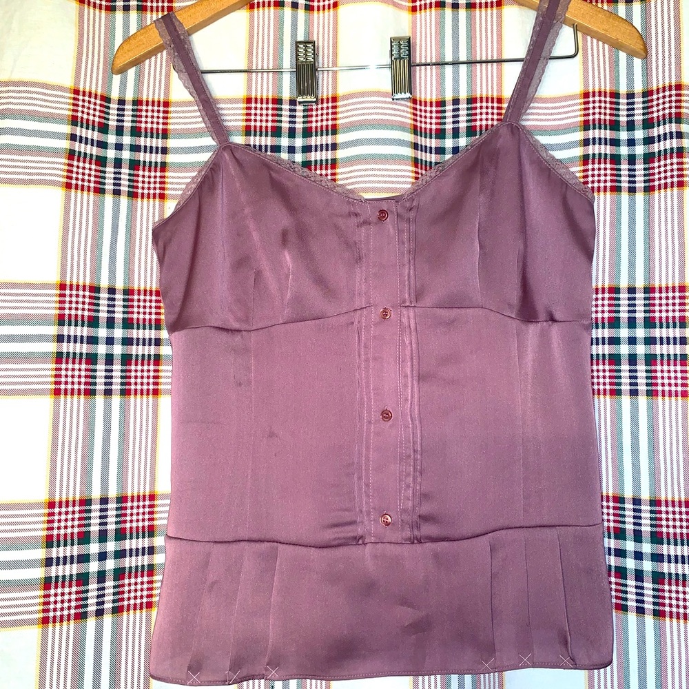 Ann Taylor LOFT Spaghetti Strapped Shirt